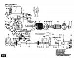 Bosch 0 601 460 001  Thread Cutter 110 V / Eu Spare Parts